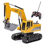 Thedttoy 1:24 Ferngesteuerter Bagger Spielzeug für Kinder, Auto 2,4 GHz Traktor...