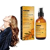 1/3/5 Stück Biotin Hair Growth Serum With Castor Oil Argan Oil 60 ml, Haarnachwuchs Spray...