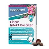 sanotact Cistus Infekt Pastillen (30 Lutschpastillen) • Cistus-Echinacea-Extrakt + Gummi...