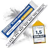 NEUFELD® Schubladenschienen 246mm - 17mm Nut (inkl. Montagematerial) - Schubladenauszug -...