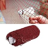 Professionelles Badmintonnetz, ANGGREK 6.5m Outdoor Tragbares Badminton Netz für Garten...