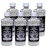 WEILAX 6 x Airsoft Softair Kugeln Fritz-Cell Premium BBS 6 mm 0,25g Flasche 3000...