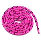 King of Trade Schnürsenkel 5 mm rund 90 cm 2# pink-schwarz