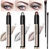 Eyeshadow Stick Set 5 Farben Lidschatten Stift Eyeshadow Pen Wasserfester Lidschattenstift...