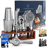 EMPATION Cocktail Set [TESTSIEGER] 825ml Boston Cocktail Shaker aus Edelstahl,...