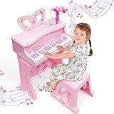 Kinder Klavier Piano-Elektronisches Musikinstrument mit 37 Tasten für...