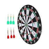 INOOMP Dartscheibe Dartscheiben Indoor Toyss 1 Satz Doppelseitige Dartscheibe Dart...