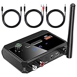 Bluerare Bluetooth-Adapter für Stereo-Receiver, Bluetooth 5.3-Receiver, Kabelloser...