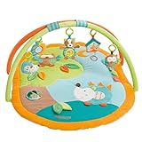 Fehn 3-D-Activity-Decke Spielbogen Sleeping Forest – Krabbeldecke mit 5...