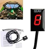 Motorrad Ganganzeige Meter Ganganzeige für Kawasaki ZX6R ZX-6R ZX6RR ZX-6RR ZX10R ZX-10R...