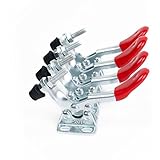 IMAGINE 4Pcs Toggle Clamp 201A Hand Tool 60Lbs,27Kg Fassungsvermögen Antislip Quick...