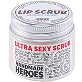 100% Natural Lip Scrub, Vegan Conditioning Coconut Lip Exfoliator - Gentle Exfoliant,...