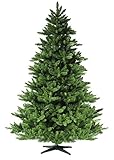 RS Trade® HXT 19001 150 cm künstlicher PVC Weihnachtsbaum (Ø ca. 105 cm) mit 872...