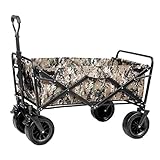 BALAMI Garten-Handwagen, faltbarer Campingwagen mit Griff, tragbarer Strandwagen, Outdoor,...