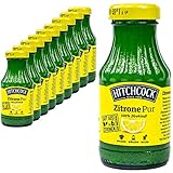 Hitchcock - 10er Pack Premium Zitronensaft Zitrone Pur 100% Direktsaft - Saft...