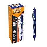 BIC Gel-ocity Quick Dry Tintenroller, Gelstifte in Blau, Strichstärke Medium,...