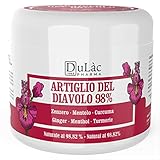 Teufelskralle Salbe Hochdosiert 98% Dulàc, 500 ml, Made in Italy Devils Claw Gel zur...