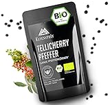 ELFENSTEIN - BIO Tellicherry Pfeffer schwarz ganz, [von Hand verlesen] 100g,...