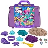 Kinetic Sand Meerjungfrauen Koffer - mit 1 kg original kinetischem Sand aus Schweden in 3...