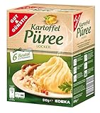 Gut und Günstig Kartoffelpüree 510g | 6 Beutel à 3 Portionen Kartoffel Püree...