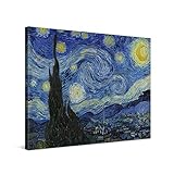 PICANOVA – Vincent Van Gogh Starry Night 100x75 cm – Premium Bild auf...