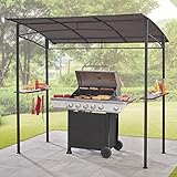 Bliss Hammocks Bliss Outdoors BCA-100 Grillpavillon mit Servierregal, Stahlkonstruktion,...