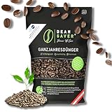 BeanSaver® Dünger aus Kaffeesatz [ganzjährig] natürlicher Langzeitdünger mit...