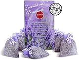 Quertee 10 Lavendelsäckchen Lavendel Duftsäckchen mit französischem Lavendel...