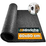 Hinrichs Antivibrationsmatte für Waschmaschinen 60 x 60 cm - Gummimatte - Zuschneidbare...