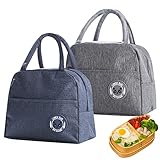 PanBeiQiWEU 2 Stück 6 L isolierte Lunchtasche, thermische Picknicktaschen,...