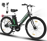 ELEKGO 26 Zoll E-Bike, Li-Batterie 36V/8,4Ah Ebike, Elektrofahrrad für Damen...