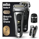 Braun Series 9 PRO+ 9577cc Elektrorasierer für Herren, 5 Pro Shave Elements & Precision...