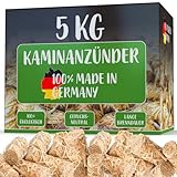 Kaminanzünder 2,5KG, 5KG oder 10KG (100% MADE IN GERMANY) Anzündwolle,...