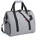 Lekesky Kleine Reisetasche Weekender Damen, Sporttasche mit Schuhfach, Großes...