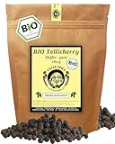 Uncle Spice BIO Tellicherry Pfeffer - 180g schwarzer Pfeffer ganz - Jumbopfeffer -...