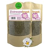 Konfitee Zistrosenkraut geschnitten 1000g I Zistrose fein geschnitten I Zistrosentee I...