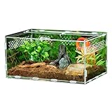 Reptilien Terrarium, Transparente Acryl Reptilienzuchtbox, Reptil...