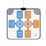 Dance Mat, Rutschfeste Tanzmatte für Wii, Wii Spiele Dance Pad Double Person rutschfeste...