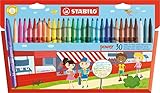 Filzstift - STABILO power - 30er Pack - mit 30 verschiedenen Farben