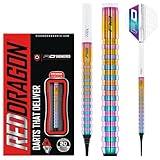 RED DRAGON Javelin Spectron 18 Gramm Softip Premium Wolfram Darts Set mit Flüge und...