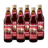 RABENHORST Antioxidantien BIO 6er Pack (6 x 700 ml). 100 % Bio-Direktsaft mit...