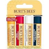 Burt's Bees Natural Lip Balms Geschenkset, 1er Pack (1 x 4 Stück)