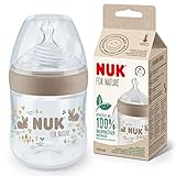 NUK for Nature Babyflasche | Kleiner Trinksauger | 150 ml | Der Mutterbrust...