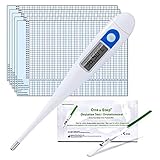 One+Step Basal Thermometer mit 5 Zykluskalendern und 20 One+Step Ovulationstests...