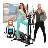 Miweba Sports Crosstrainer MC400 Stepper - Streaming App - 27 Kg Schwungmasse -...