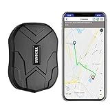 TKMARS Starker Magnet GPS-Tracker, 3 Monate Lang Standby GPS, Fahrzeug Tracker Echtzeit...