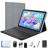 2024 Neueste Tablet 10 Zoll,2-in-1 Tablet Mit Tastatur,5G Wifi Android Tablet Pc-128GB...