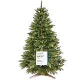 Weihnachtsbaum künstlich 150cm - Naturgetreue Spritzguss Elemente, Künstlicher...