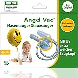 Nasensauger Baby, Angel Vac EXTRA WEICHER SAUGKOPF, Das Original, Für Standard...