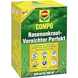 COMPO Rasenunkrautvernichter - COMPO Rasen Unkrautvernichter Perfekt - 200 ml Konzentrat...